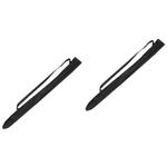 Reusable Long Handle Umbrella Bag with Shoulder Strap Weatherproof Black