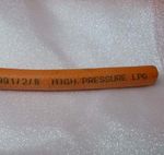 GAS HOSE 8mm ORANGE PROPANE BUTANE LPG HIGH PRESSURE PER METRE