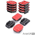GoPro HERO Adhesive Sticky 3M Base Pads and Mounts Flat / Curved Base Go Pro UK