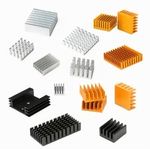 Aluminium Heatsink Radiator Heat Sink Cooling Block Various Sizes Available