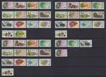 Falkland Islands 1968, 71, 72, 74, 75, Flowers Sets of Stamps MNH. Cat app £190?