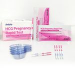 20*HCG Pregnancy rapid home urine Test Strips 10mIU Predictor Kit Fertility Test