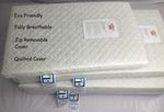 NEW TRAVEL COT MATTRESS FIT MOTHERCARE CLOUD TRAVEL COT 96 * 67 CM
