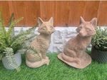 Latex Mould To Make The Wood Carved Effect Sitting Fox