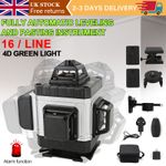 16 Line Laser Level Self Leveling Green Cross Line Rotary Measure Tool