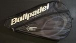 Bullpadel Black/Silver Padel Racket Bag - Original Carry Case Bullpadel Cover 