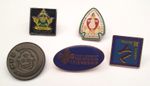 5 x Boy Scouts Pin Badges Mixed Lot. Cubs - Jamboree - Camp Etc. Joblot. L5