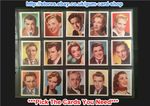 JIBCO TEA - SCREEN STARS 2ND EDITION 1956 (G) ***PICK THE CARDS YOU NEED***