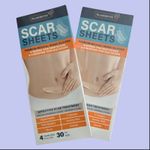 Nuvadermis Silicone Scar Sheets 2 x 4 Pack Medical Grade Reusable 60 Days Supply