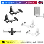 Universal Clamping Speaker Mounts - Surround Sound Brackets, Fully Adjustable