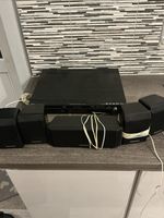 panasonic sa-pt450 DVD Player With Speakers Tested Working  No Remote