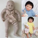 24inch Newborn Baby Reborn Doll Kit Baby Meilien Lifelike Soft Touch Fresh Color