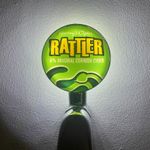 Brand New Rattler Beer Badge! Rattler Cyder Pump Badge! Rattler Cider Frog Eye