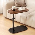 C-Shaped Compact Sofa Side End Table Coffee Laptop Table Living Room Bedroom UK