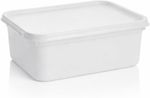 2L Rectangle Ice Cream Containers & Lids Food Safe PP Packs 5–100