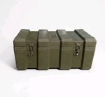 Army Military Shipping Trunk Storage Transit Case 90 X 55 X 38cm, 188 Ltrs