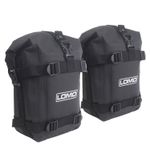 Lomo Motorbike Dry Bags Crash Bar - 1 Pair