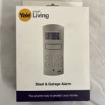Yale Shed Garage Alarm Battery Powered Wireless Security Loud Siren Alarm