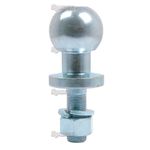 Sparex - Heavy Duty Tow Ball Pin - for ATV/Quad -Chrome - 16mm / 50mm