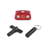 OBD2 Port Lock Aluminum Alloy OBDII Socket Security Protection Cover Anti Theft 