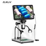Elikliv EDM9 Series Digital Microscope Soldering Scope Coin Magnifier 1200-1500X