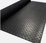 3.5MM Checker Heavy Duty Rubber Flooring Matting Garage Large Diamond 1.72 Wide