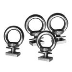 4Pcs Generic M8 T Track Bolts Eye Bolts with Nuts T Slot