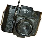 Shutter Release Cable Adapter & Button Extender for Holga 120 Camera