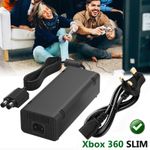 Power Supply for Microsoft Xbox 360 S Slim Brick Adapter UK Mains Charger 135W