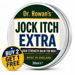 Jock Itch Extra Cream for Men Antifungal Groin Balm Itching Chafing Rash Relief 