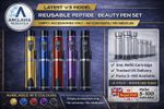 Cartridges & Latest Model V3 Beauty Peptide Pen Body Set in 5 colours