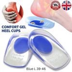 Heel Pain Relief Plantar Fasciitis Cushion Gel Support Insoles Shoe Pad Cushion