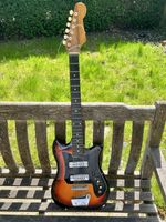 Vintage Teisco / Kawai ET-200 Electric Guitar Sunburst Works Will Need TLC