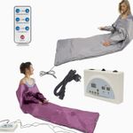 Far-Infrared Sauna Blanket Heating Detox Therapy Spa Home Salon Body Slimming