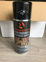PROFESSIONAL Penetrating & Graphite Spray lubricant-  400ml Aerosol - 3, 6 or 12
