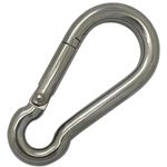 Stainless Steel 316 Carabiner Clip Snap Hook  3mm 4mm 5mm 6mm 7mm 8mm 10mm 11mm