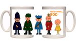 Bod tv show mug here comes bod novelty mug