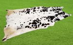 100% Genuine Cow hide Rug Area Carpet Skin Leather 24.94 sq.feet (63"x57") A 165