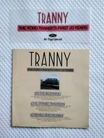 Ford Transit first 20 Years Softback Book & Transparency Set