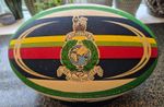 Rare Commemorative Royal Marines Gilbert Barbarian Rugby Ball