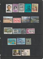 PANAMA selection of 18 different stamps, mostly used.