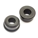 2x Plastic Reducer Bushes 1" / 25mm to 1/2" / 13mm Axle Bore Sack Truck Trolley