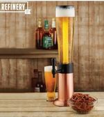 NEW REFINERY BEER BEVERAGE DRINK TOWER Man Cave Cold Pour Tap Party BBQ Gift ✅