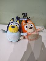 Bluey Slippers Bingo Plush Toddler Boy Size 11/12 House Shoes Blue Orange