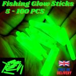 GLOW STICKS SEA COARSE CARP FISHING FLOAT LIGHT ROD TIP NIGHT LIGHT STICKS - UK 