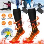 Heated Socks Foot Warmer Electric Heating Socks Rechargeable Thermal Unisex