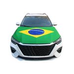 National Flag Car Hood Cover Banner - Vehicle Engine Bonnet Wrap Decoration