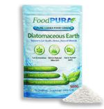 Food PURA® 500g CODEX Human FOOD Grade Diatomaceous Earth PERU Freshwater DE 