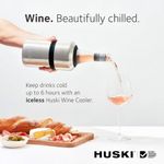 Husky Wine Cooler Brushed Stainless Steel