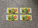 Vintage 1991 TMNT Hostess Turtle Pie Wrapper Set - Teenage Mutant Ninja Turtles